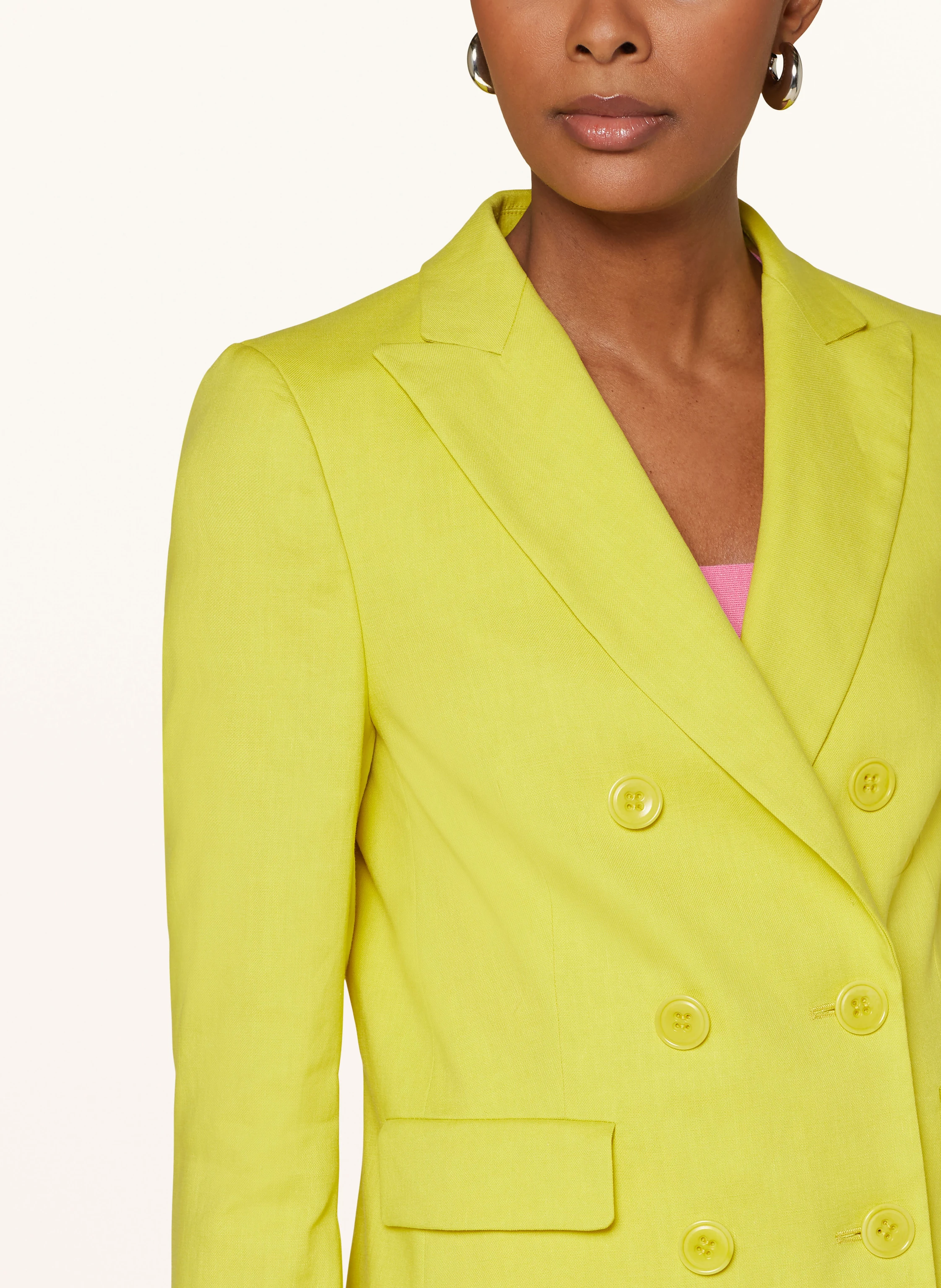 LUISA CERANO Blazer mit Leinen