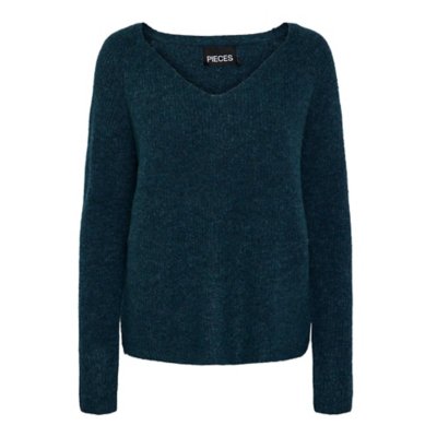 Pull femme Pcellen V-Neck Knit Noos Bc PIECES