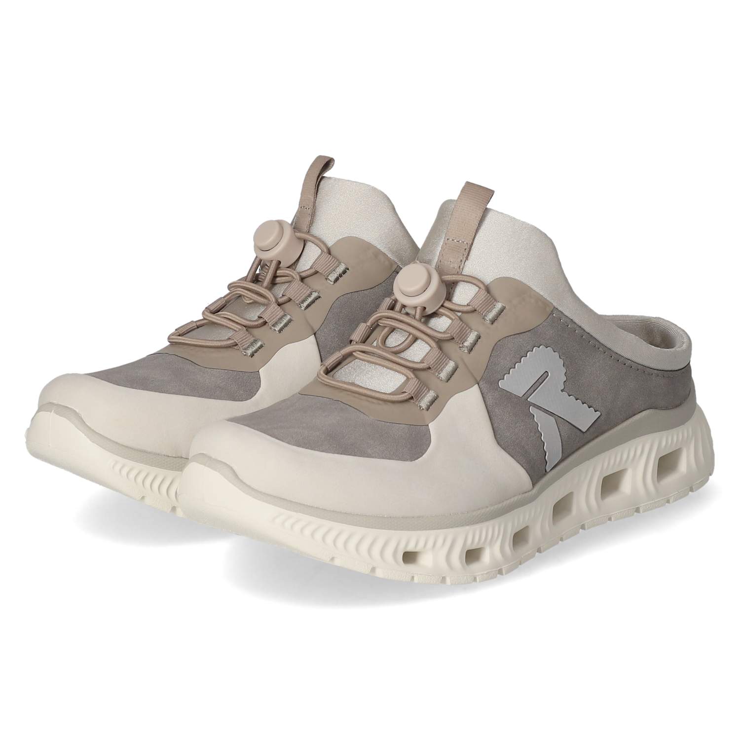 Rieker Pantoletten - grey