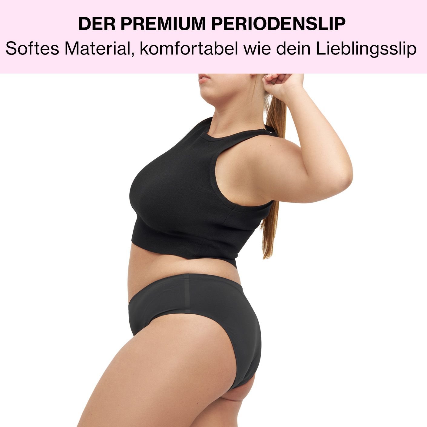 mymonthlys Periodenunterwäsche - 3er Set Classic Periodenslip LEA mittel