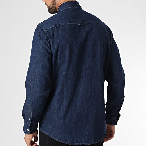Chemise Jean Manches Longues Lorienty Bleu Brut