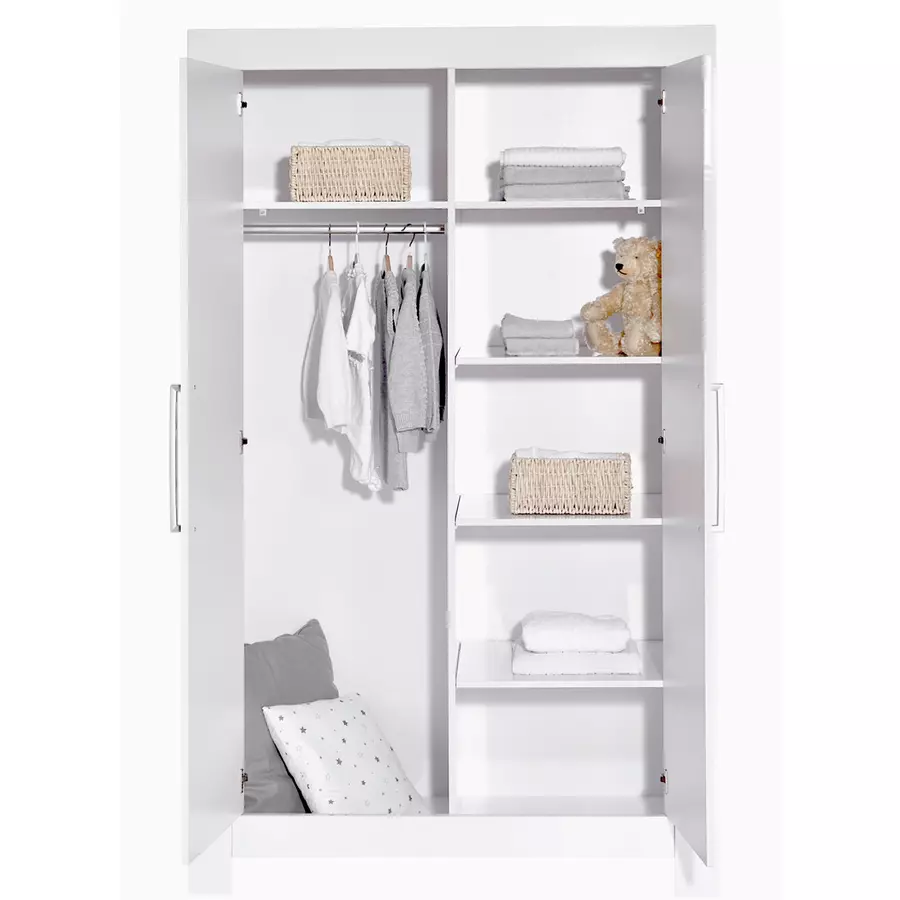 Schardt Kinderzimmer Nordic White 2-türig