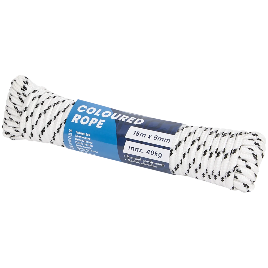 Gekleurd touw 15 meter | diverse kleuren