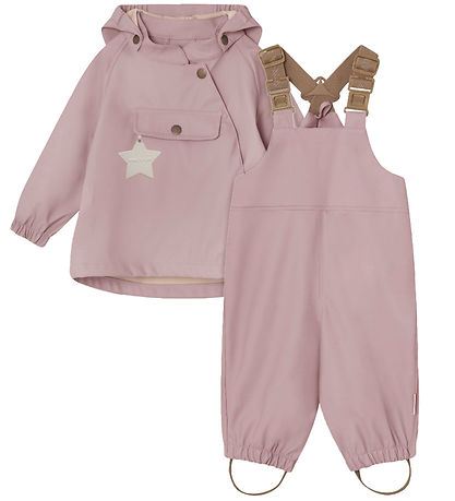 Mini A Ture Regenkleidung m. Träger - PU - MatWainis - Violett I