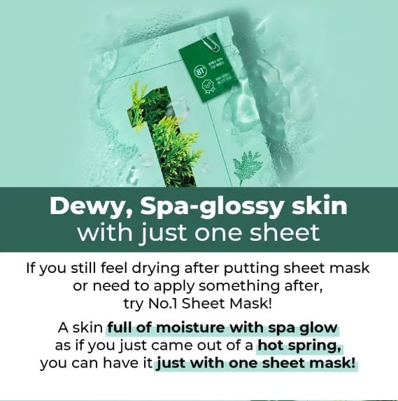 numbuzin - Nr. 1 Dewy Glow Spa Sheet Mask