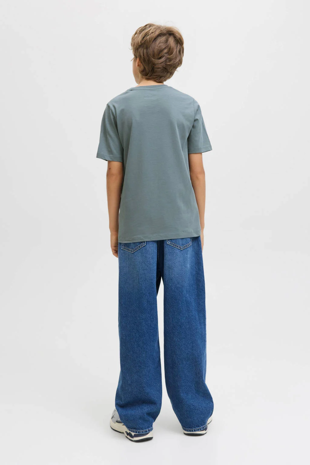 JACK & JONES JUNIOR T-shirt grijsblauw