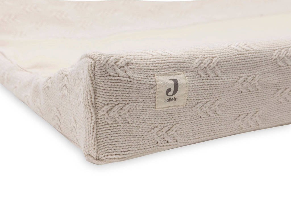 aankleedkussenhoes 50x70cm Grain Knit - Oatmeal