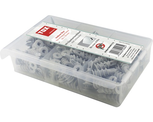 Assortimentsdoos Tox Indoor gipsplaatankers 180 stuks 094901112