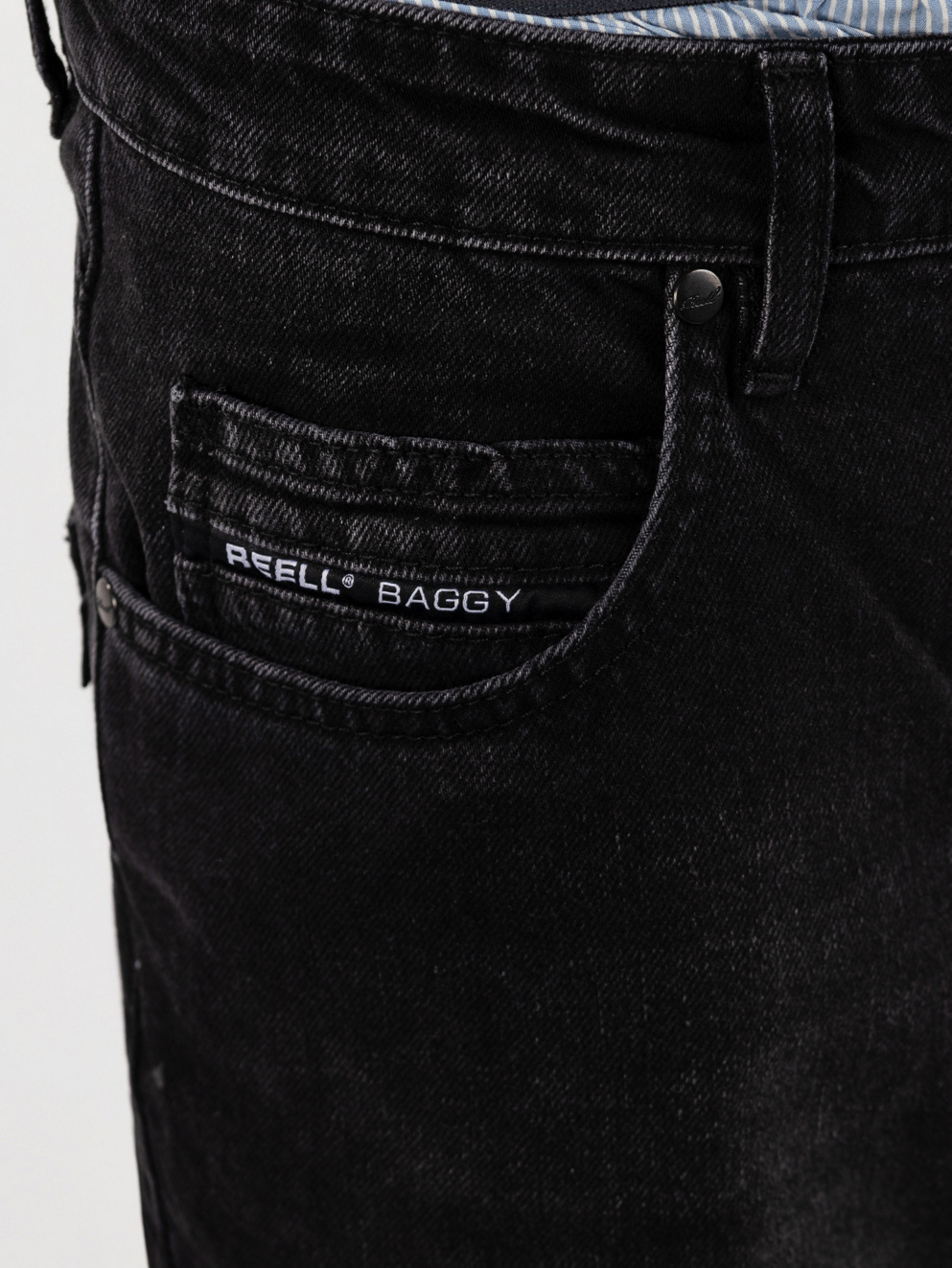 REELL Baggy Jeans black wash