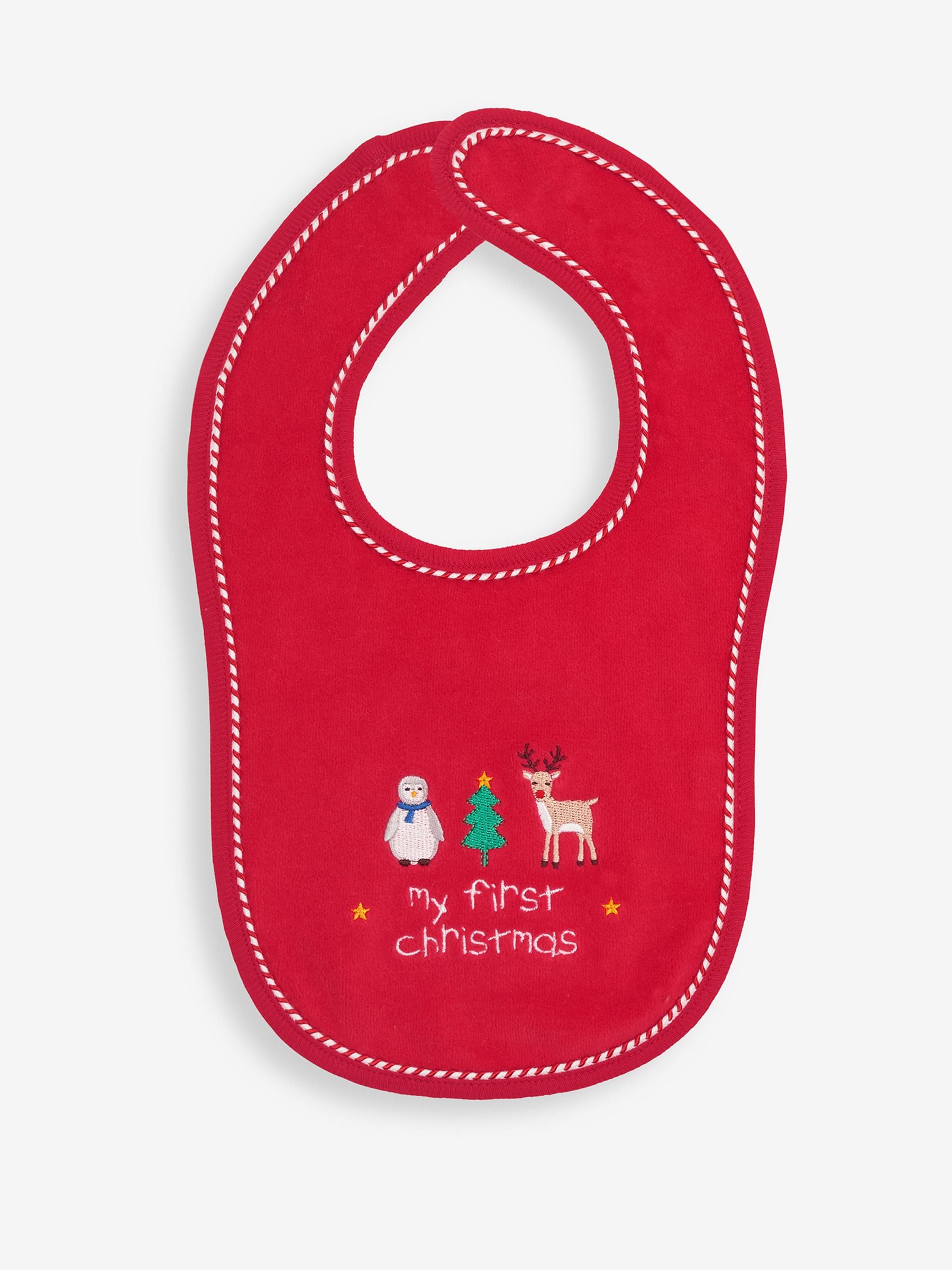 JoJo Maman Bébé - Mijn eerste kerstslabbetje