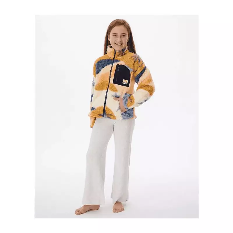 Pantalon junior RIPCURL Cosy Wide Leg Pant -Girl Off White