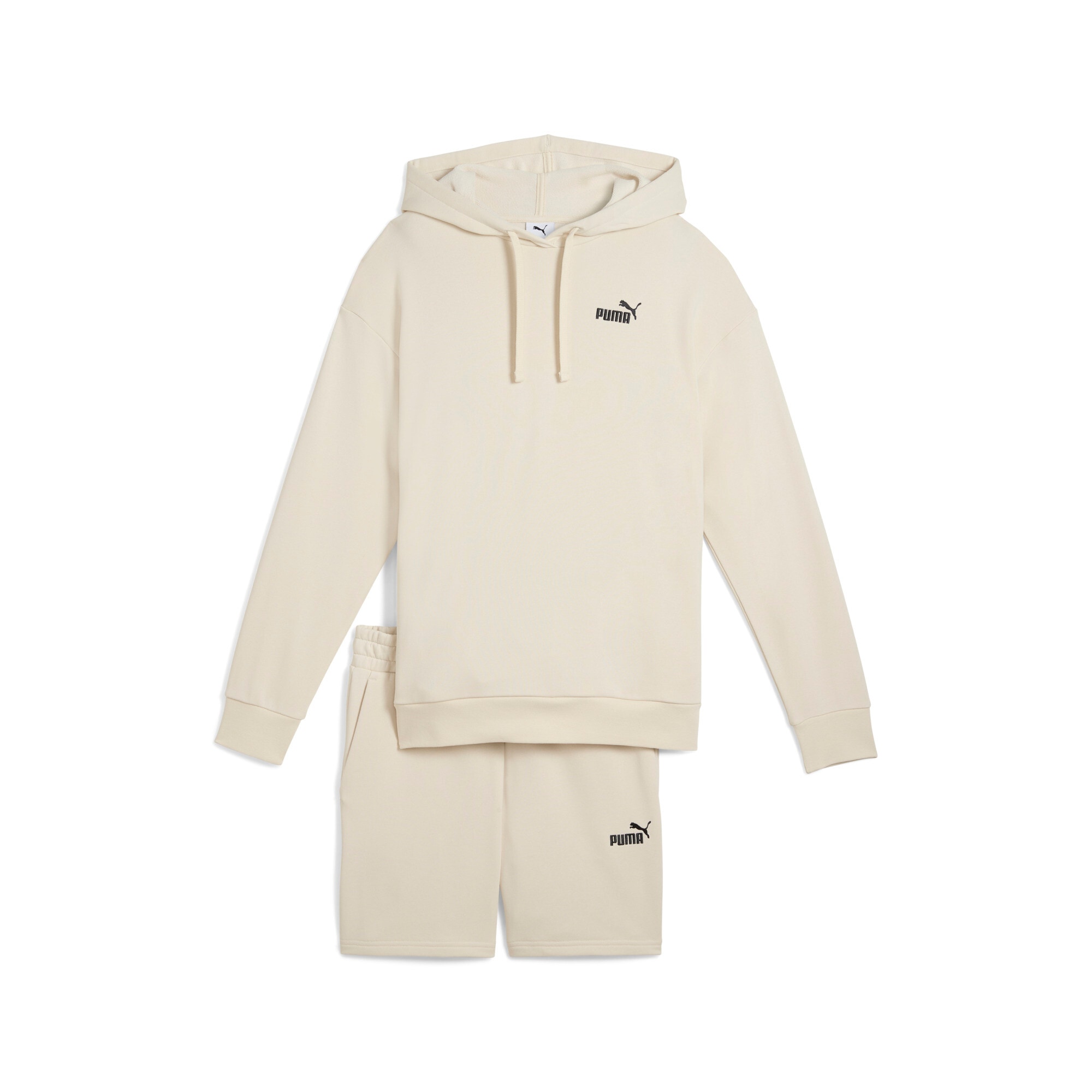 PUMA Trainingsanzug »SHORT HOODED RELAXED SWEAT SUIT 7
