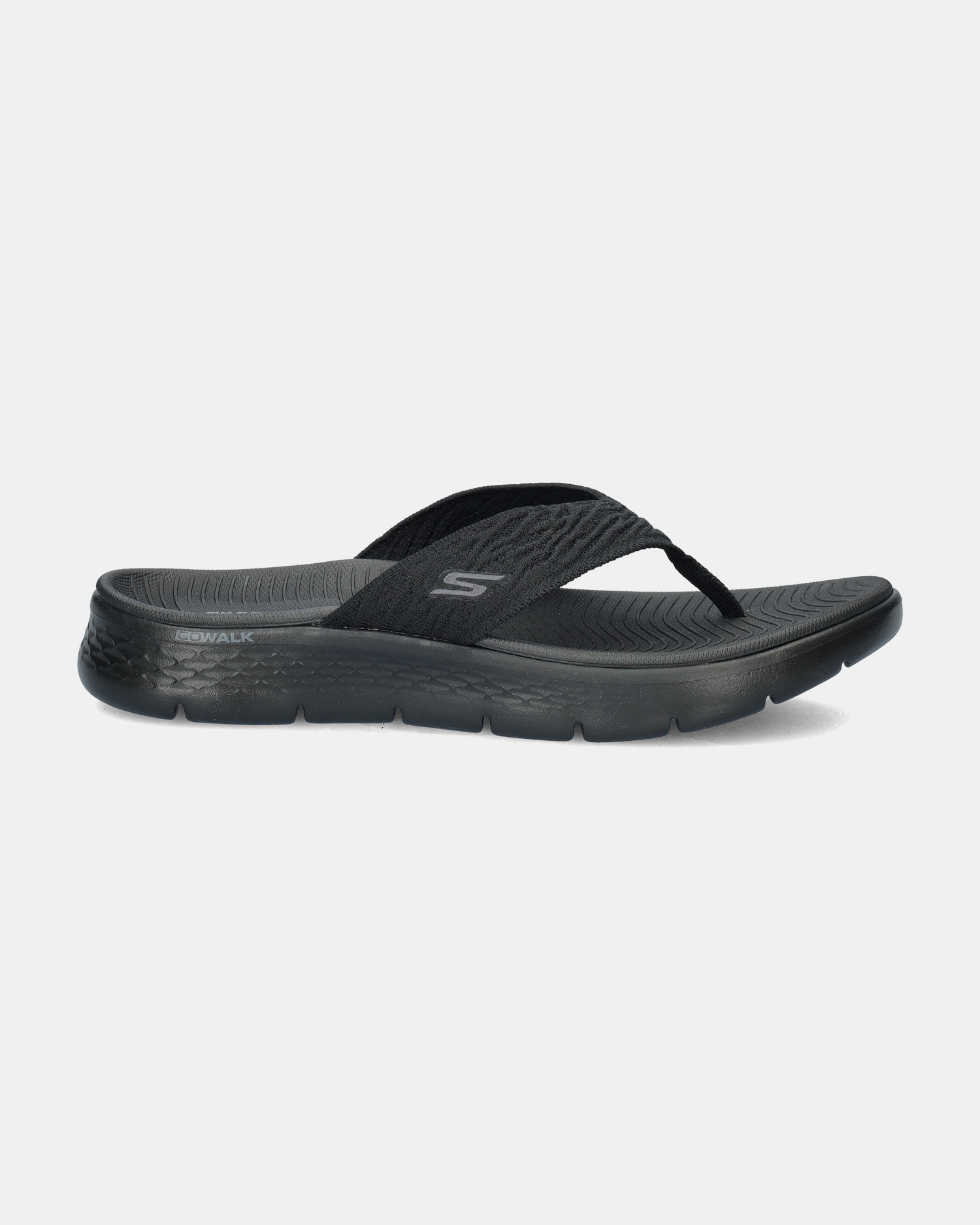 Skechers Go Walk Flex Slippers  - zwart