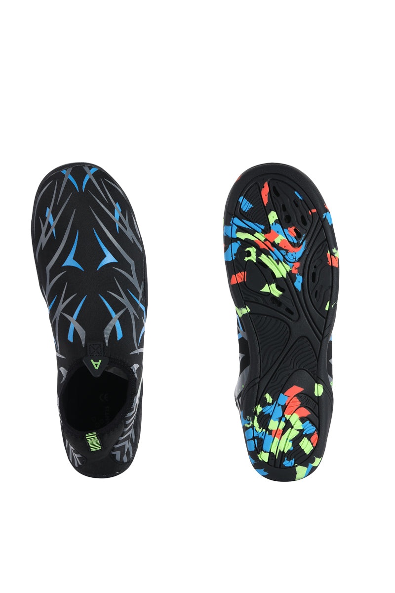 Atlantis Happy Feet Black/Blue waterschoenen