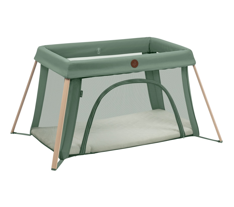 Calao Light 0 - 3 Y  40 - 105 cm  0 - 15 kg    Superkompakt und leicht |    CloudCore Matratze |    Zwei Schlafebenen |    Seitliches Einstiegsfenster |