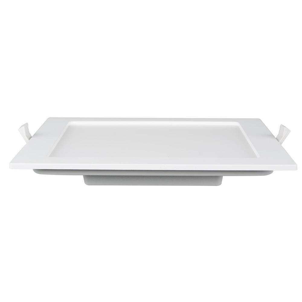LED inbouwspot Le Mans in wit 20W 1800lm IP44 vierkant