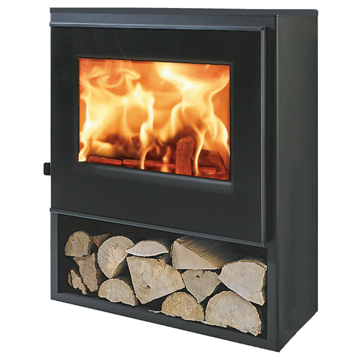 Poêle à bois en acier Panadero Bornéo 6,7kW 78m²