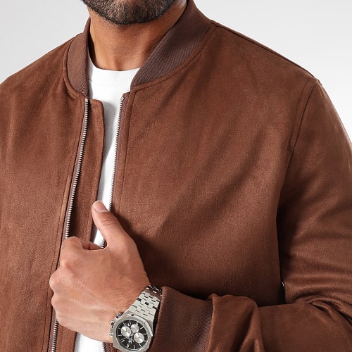 Bomber Suédine 0380 Camel