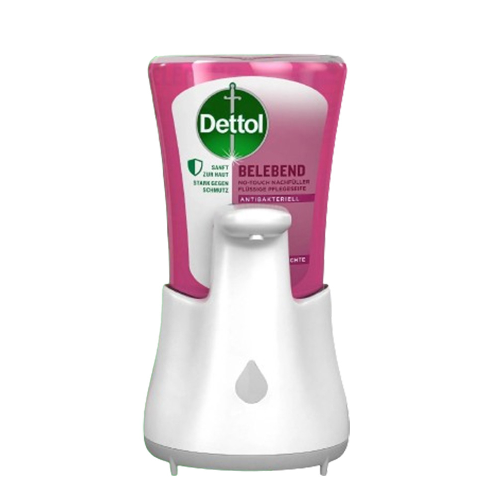 (250ml) No-Touch Starter Set Automatischer Seifen Spender inkl. Gardenberries Flüssigseife Hand Seife Batteriebetrieben (3078580) - Weiss