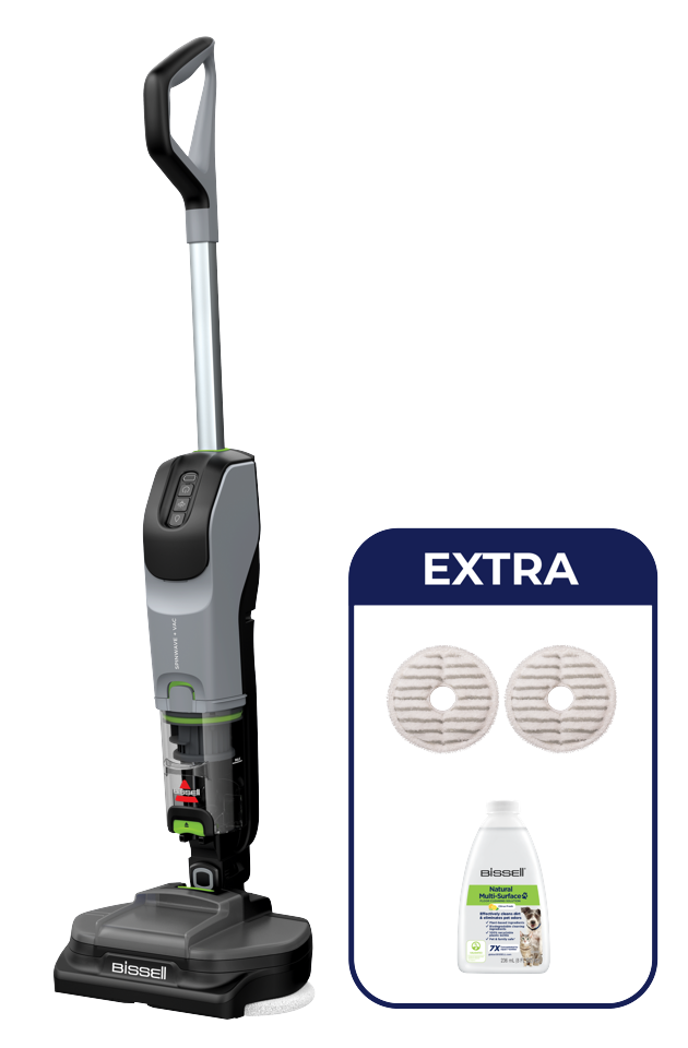 Bissell - SpinWave+ Vac Pet Select - Multioverflade Kæledyrsstøvsuger