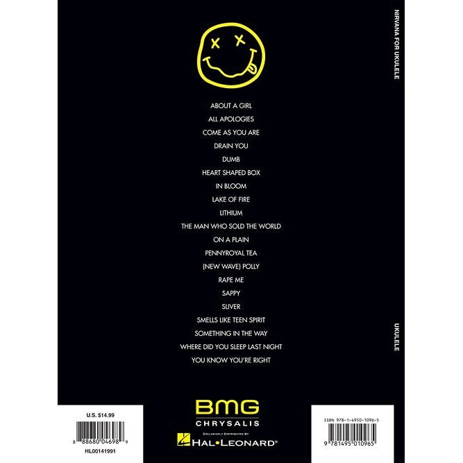 Hal Leonard - Nirvana for Ukulele