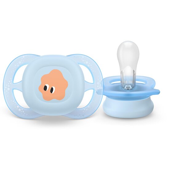 Lot de 2 sucettes ultra start imprimées   0-2 mois   de               Philips AVENT