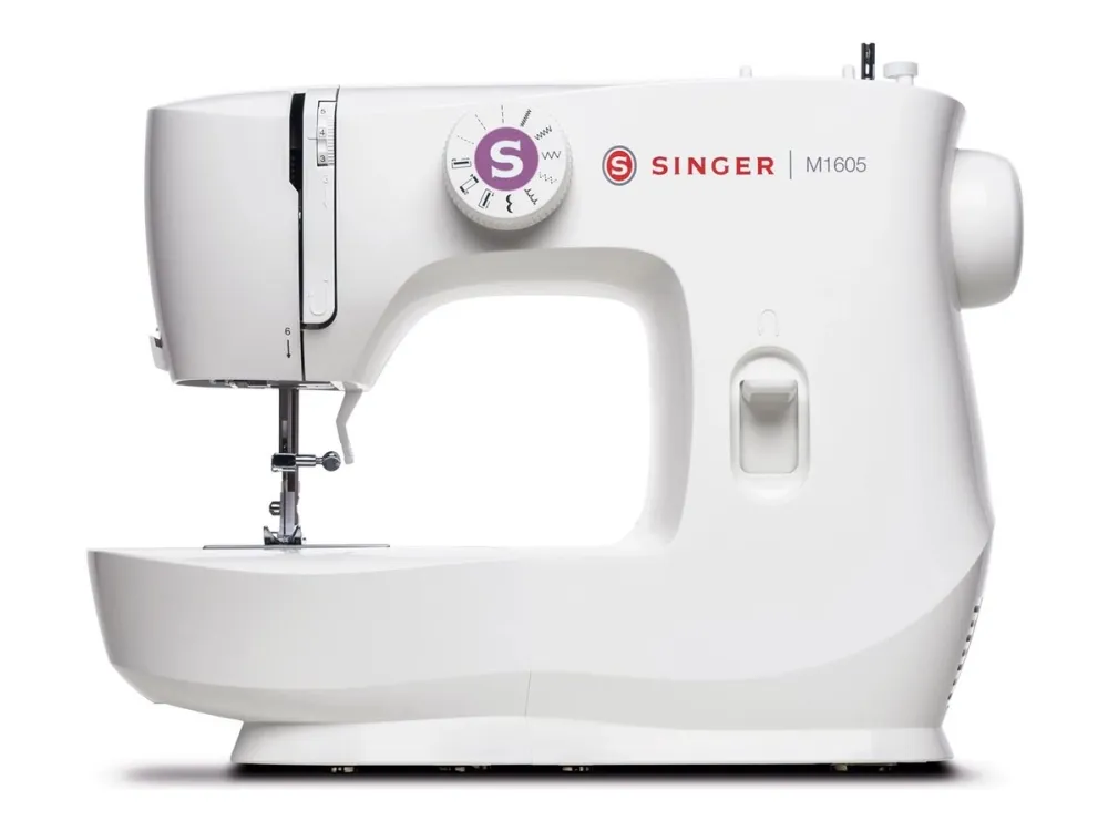 Singer M1605 - Symaskine - 6 søm - 1 fire-trins knaphul