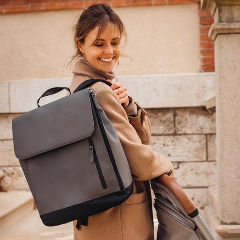 Sac à langer Oslo Gris Mineral - BEABA