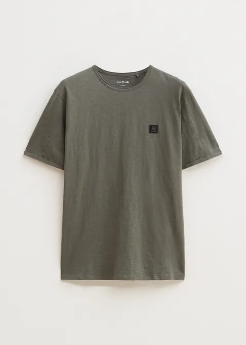 T-shirt met logo groen (GRN.O)