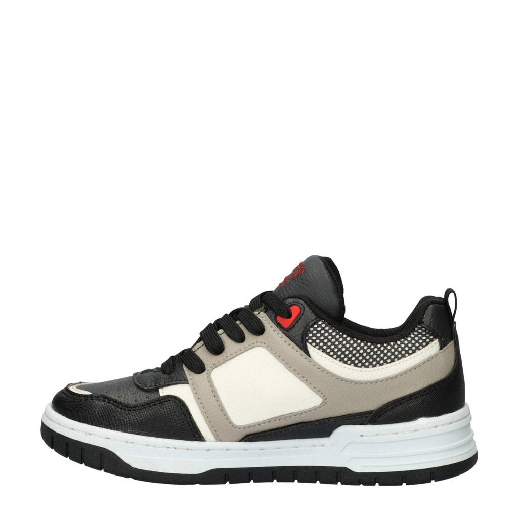 Cruyff Junior Ravalsneakers zwart/wit/rood