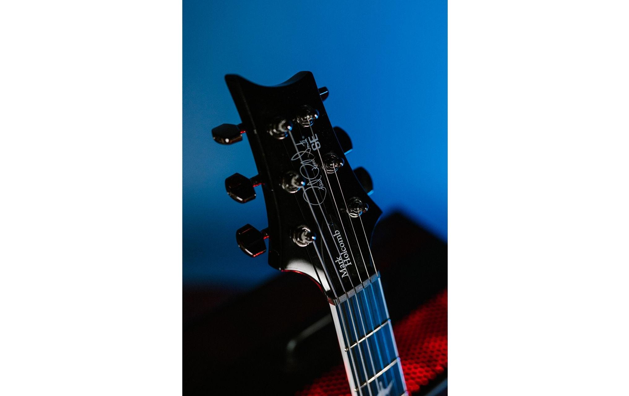 E-Gitarre SE Mark Holcomb – Holcomb Blue Burst<br>Mark Holcomb Signature-Modell