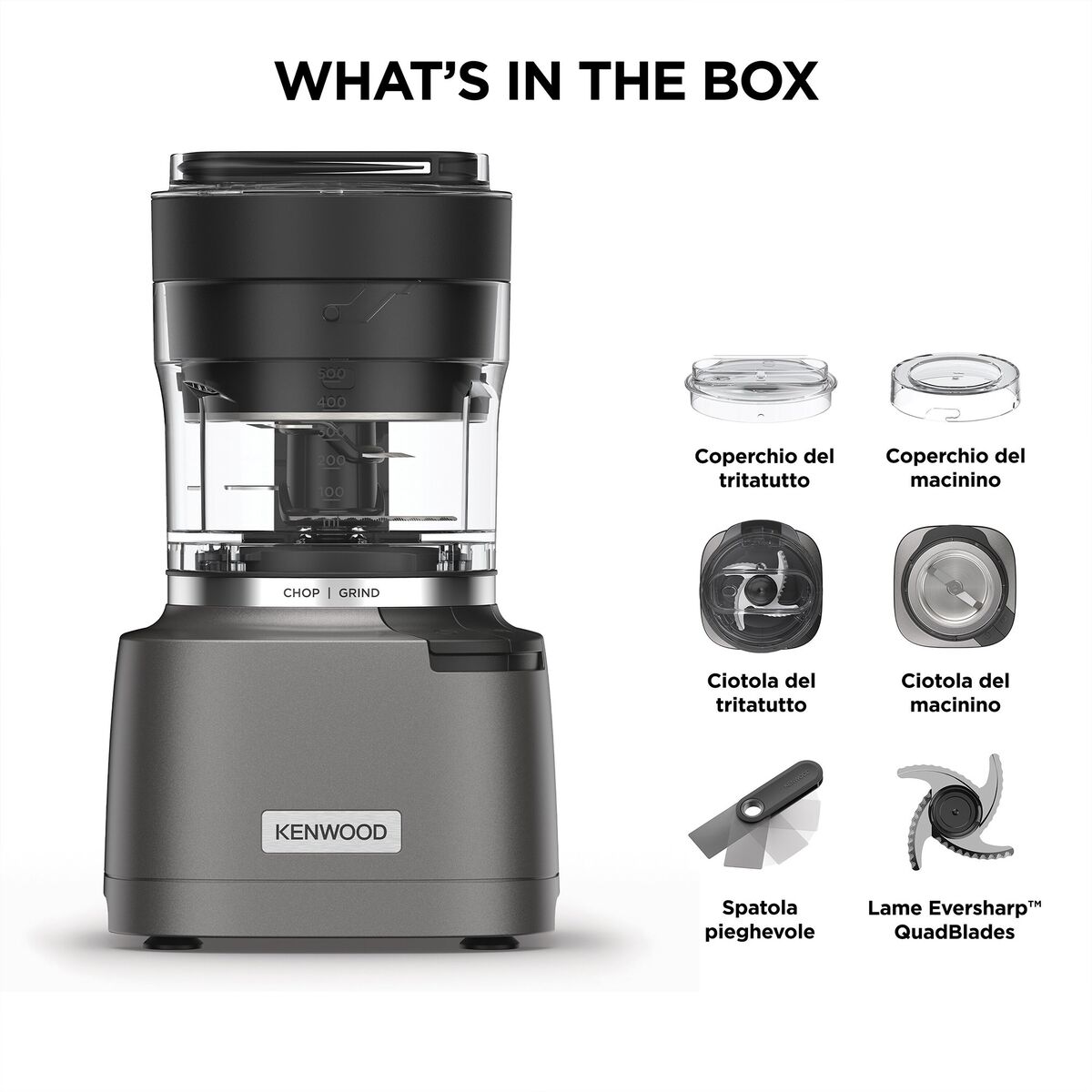 Kenwood 3-In-1 Mini Chopper