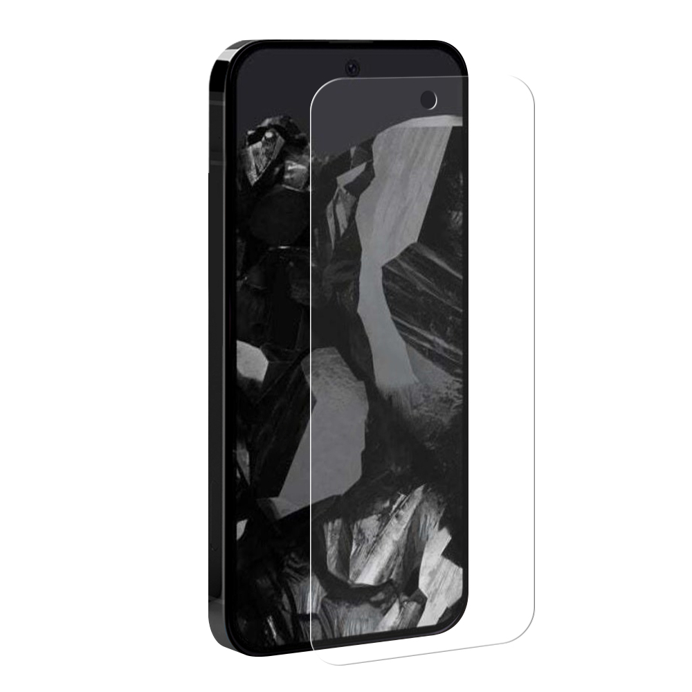 Google Pixel 9 / Pixel 9 Pro Mountain Glass Clear Panzerglas 2.5D Displayschutz Case Friendly (EGSP00961)