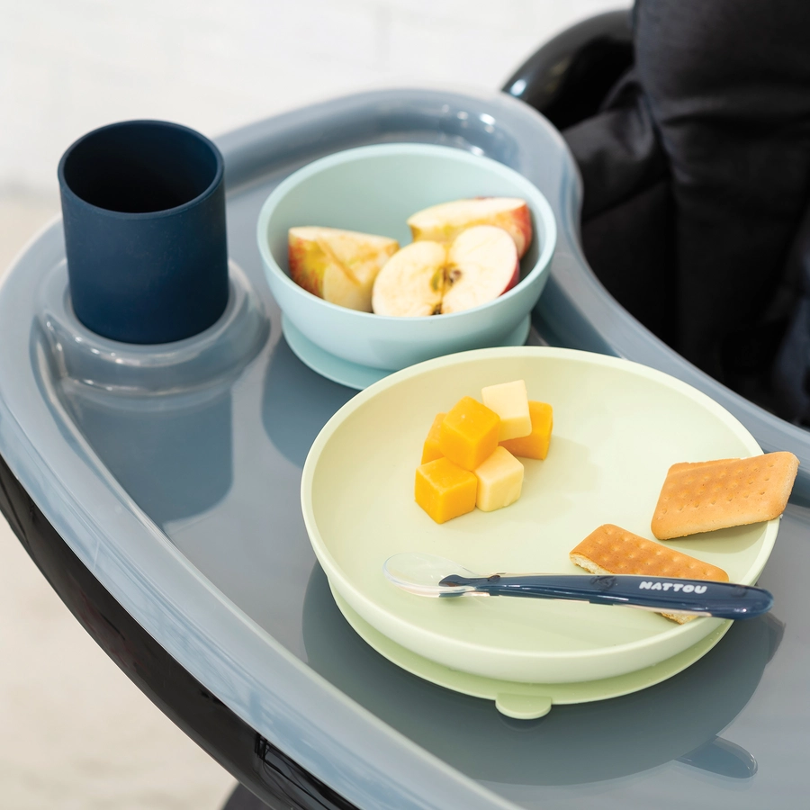 Nattou Esslern Set 4 teilig Grünblau