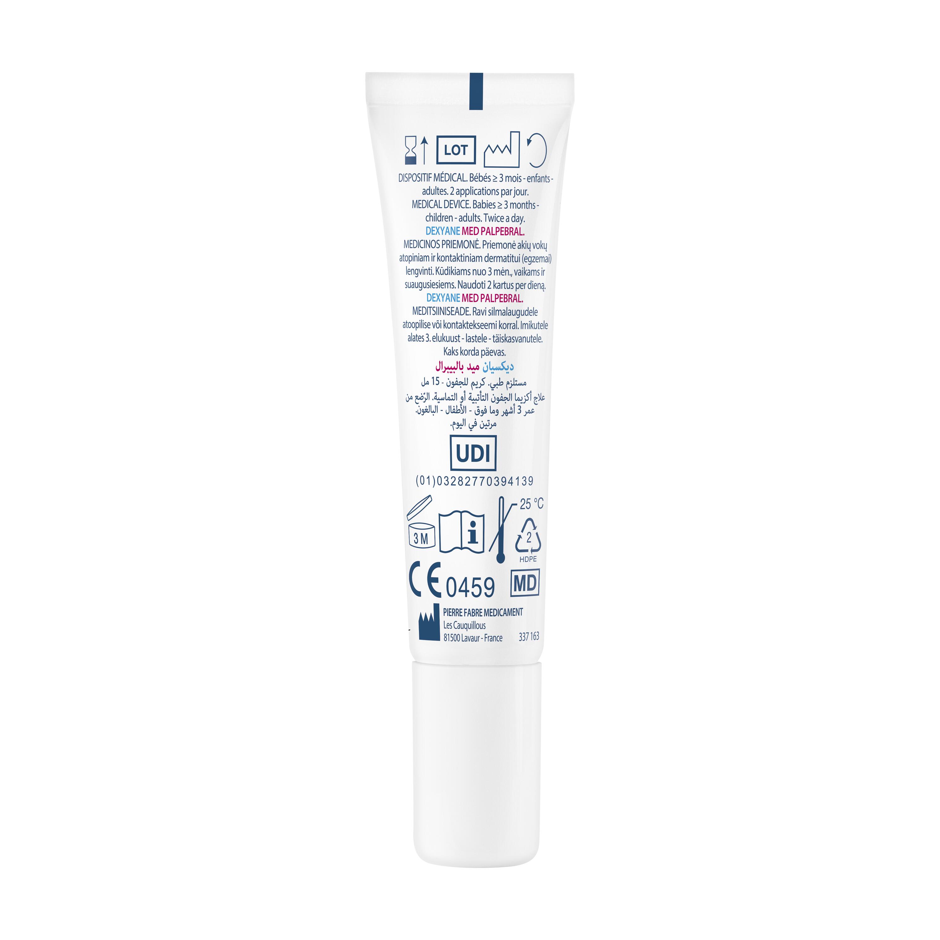 DUCRAY Dexyane MeD Augenlidcreme Creme Tb 15 ml