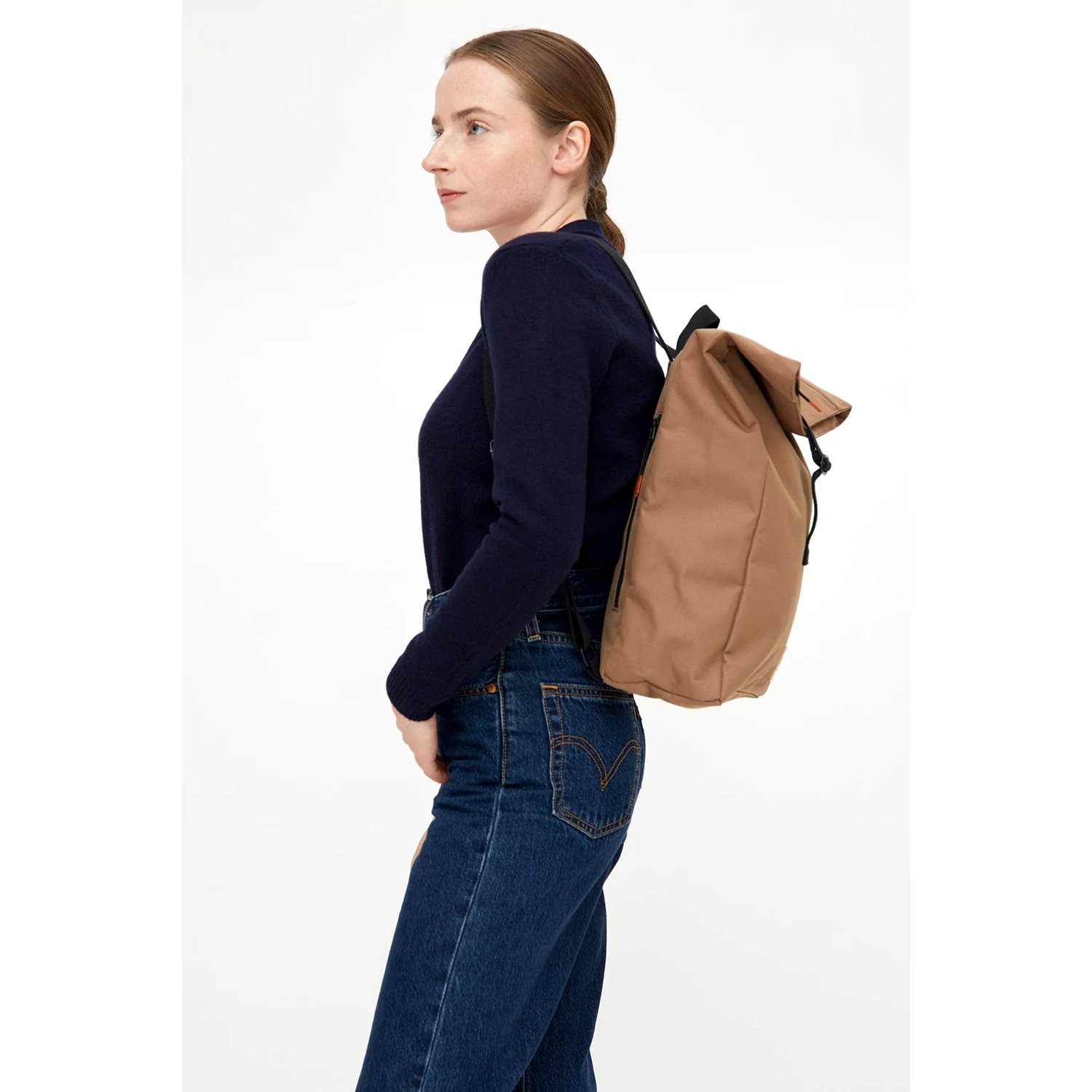 Lefrik Roll Mini Backpack new mustard