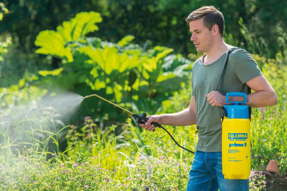 Pulvérisateur à pression prima 5 lance en laiton - 5l