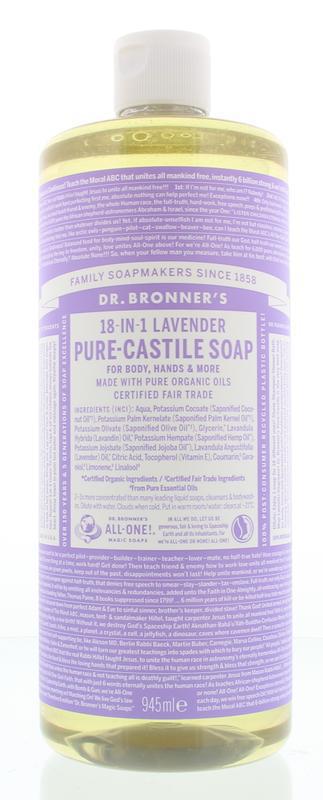 Dr Bronners Liquid soap lavendel 945ML