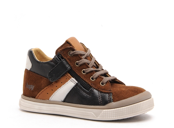 Bopy boots bottine enfant vizir marron