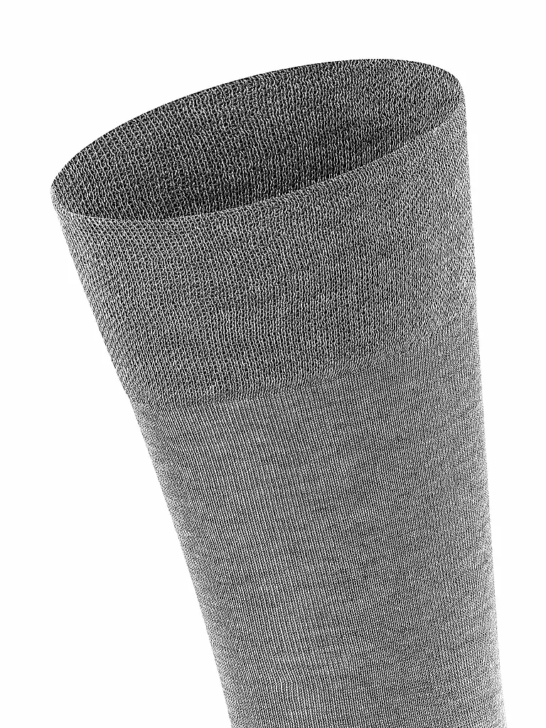 FALKE Herren Socken Sensitive Malaga steel mel hellgrau