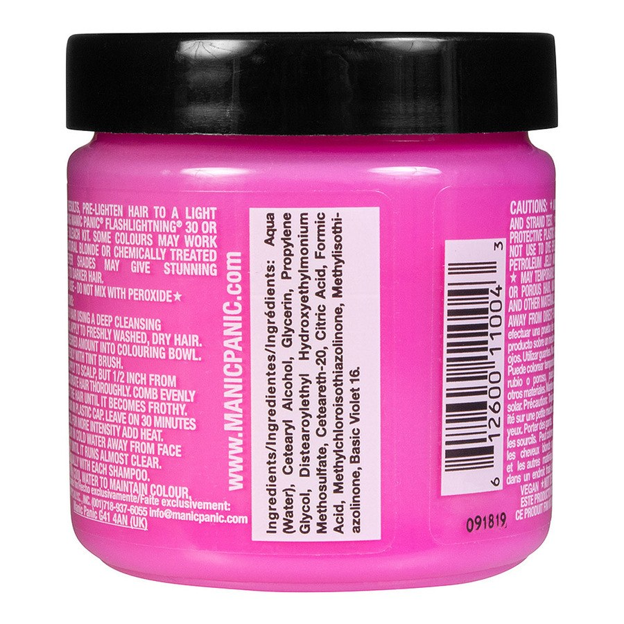 Manic Panic Cotton Candy Pink Classic Cream 118ml