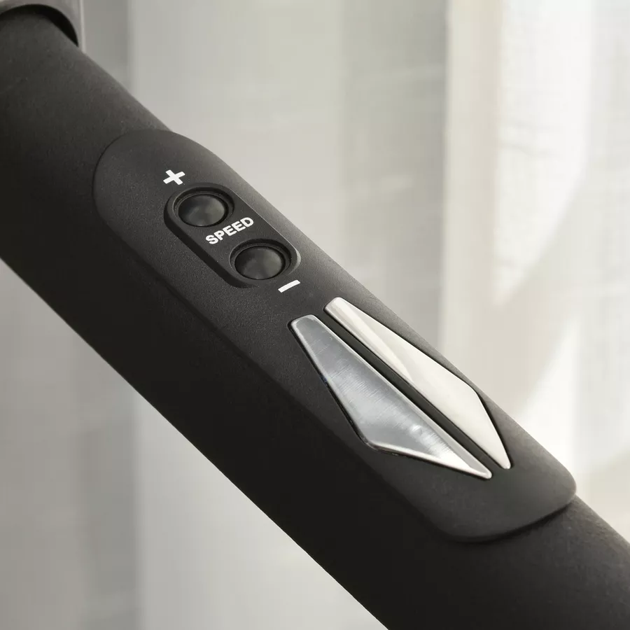 HOMCOM Laufband Training für Zuhause, Tassenhalterungen und Handyhalter schwarz, Grau