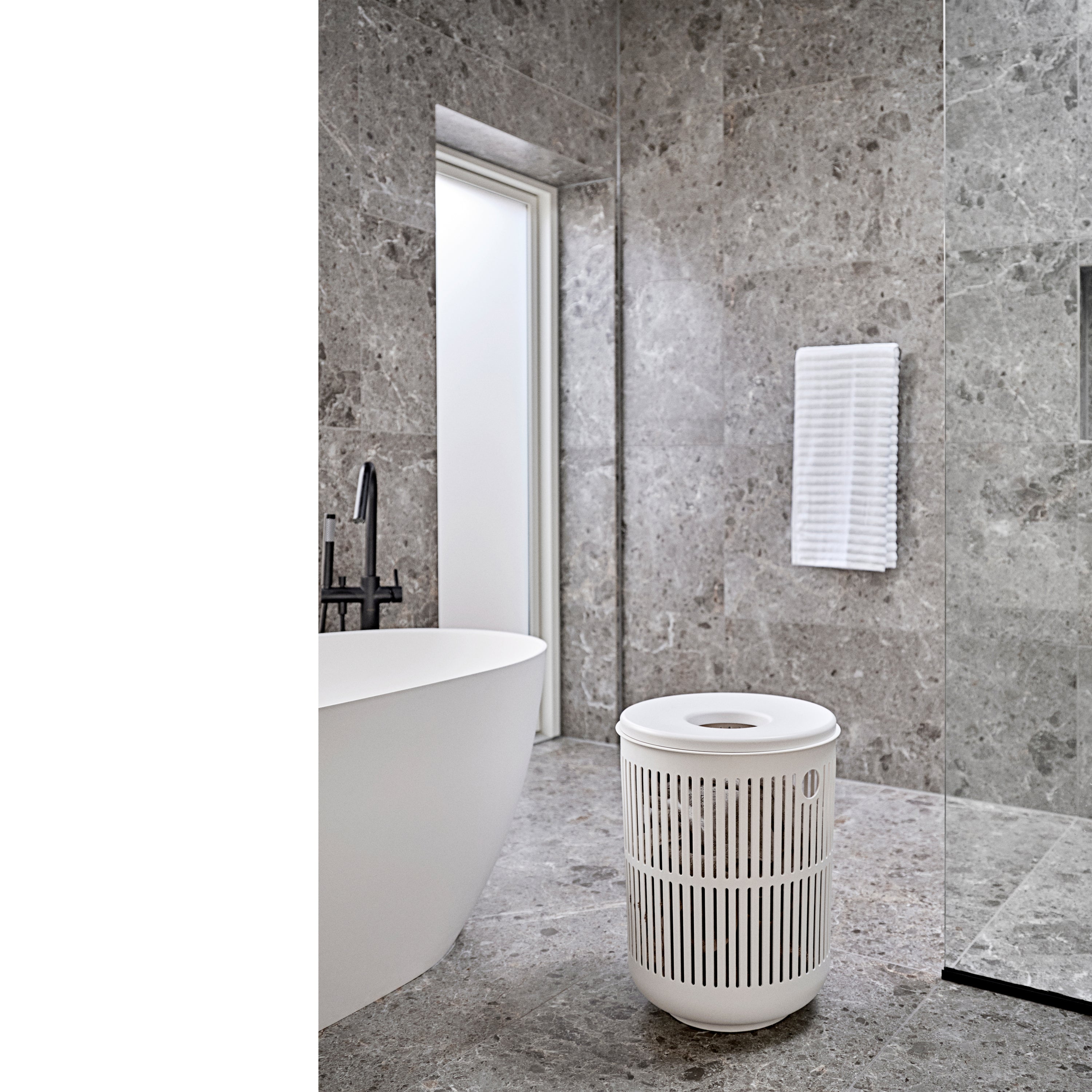 Zone Denmark Ume Wasmand H 54 cm - Wit