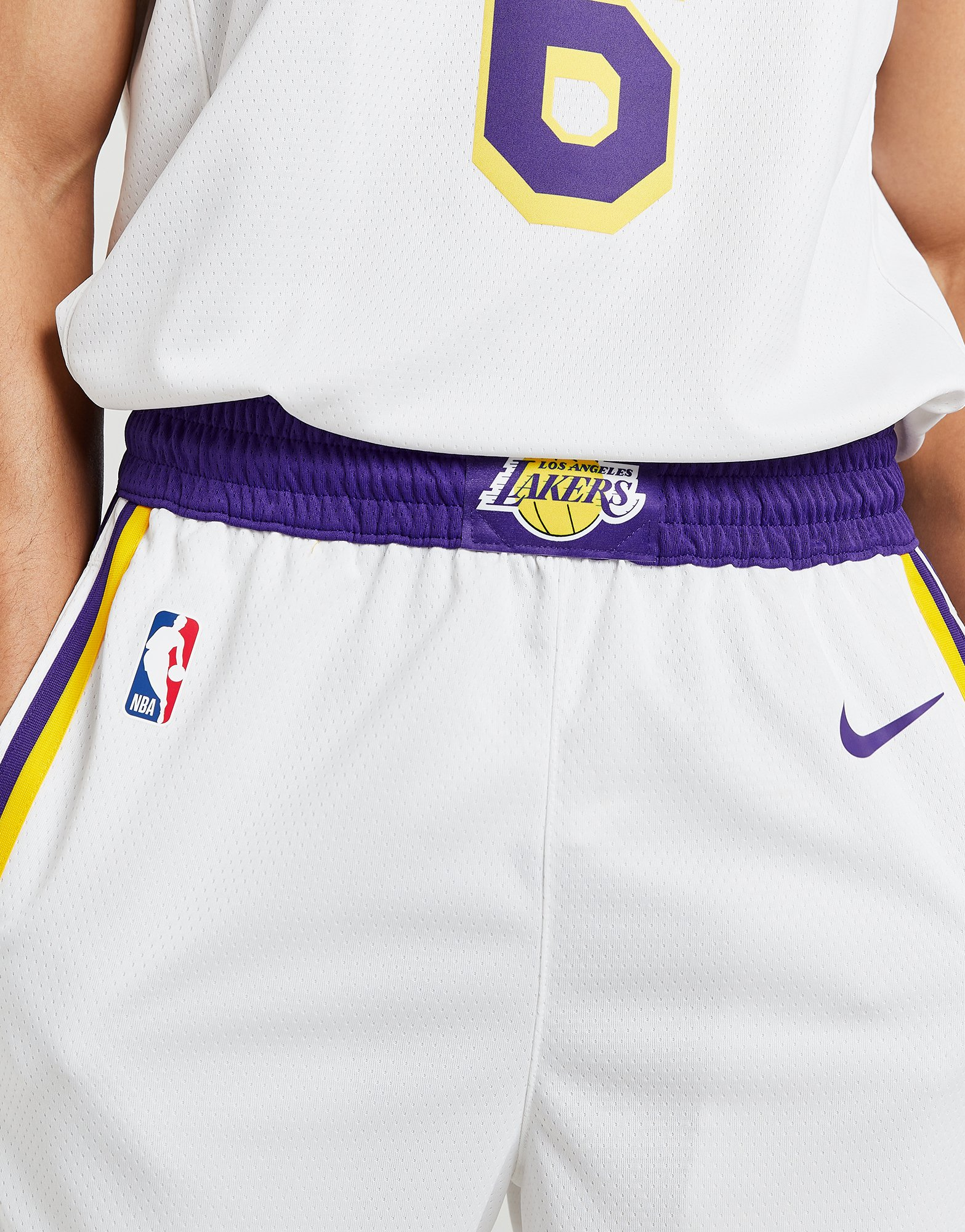 Nike Short NBA Los Angeles Lakers Swingman Homme