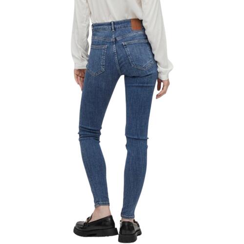 Vila - VISARAH WU02 RW SKINNY Azul