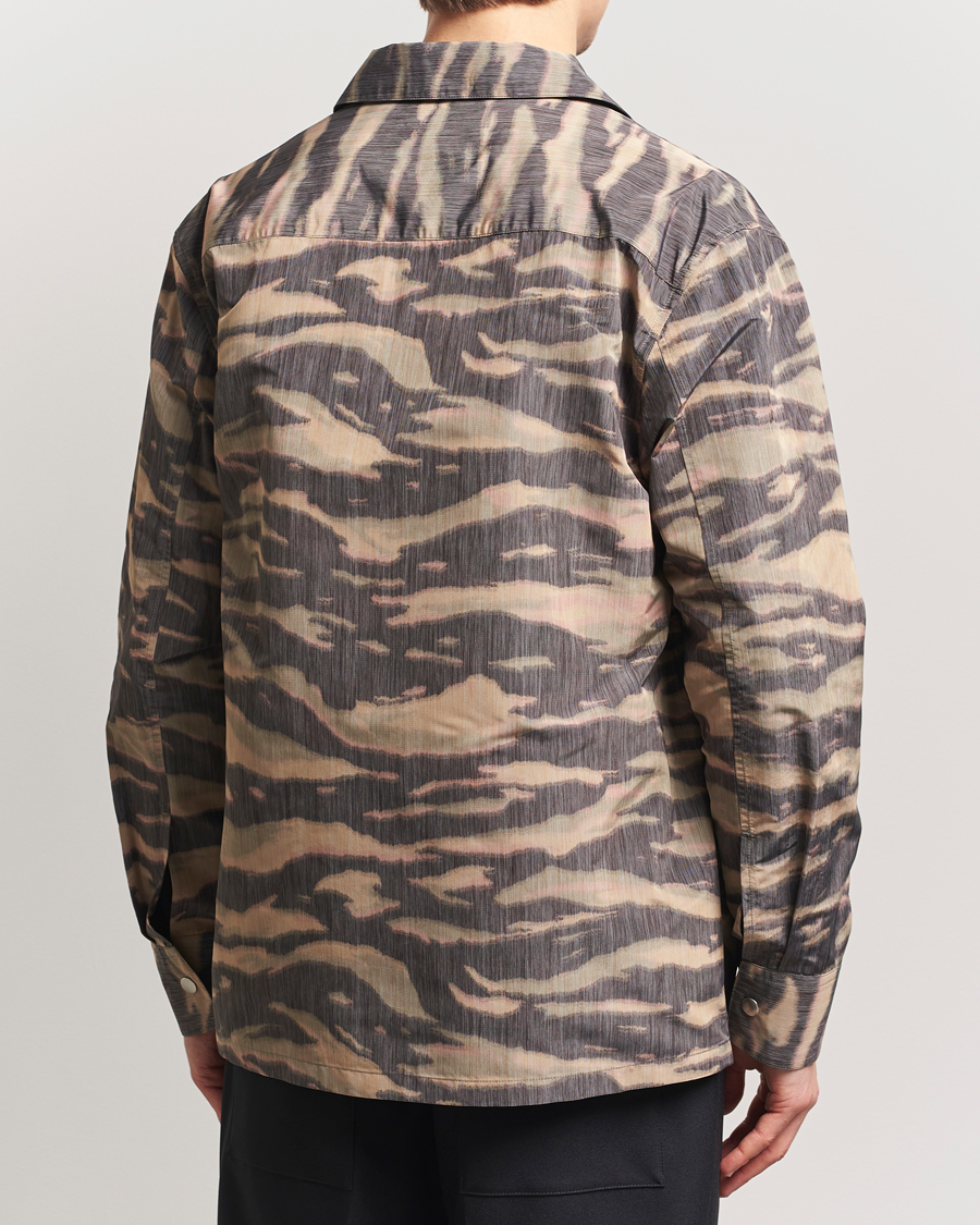 Jil Sander Zip Shirt Jacket Camouflage