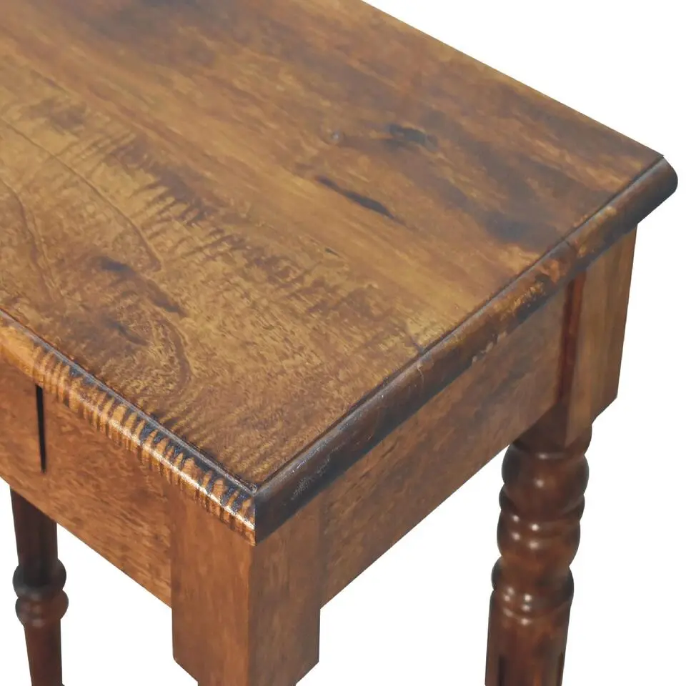 Sidetable - Franse vintage - Kastanjebruine