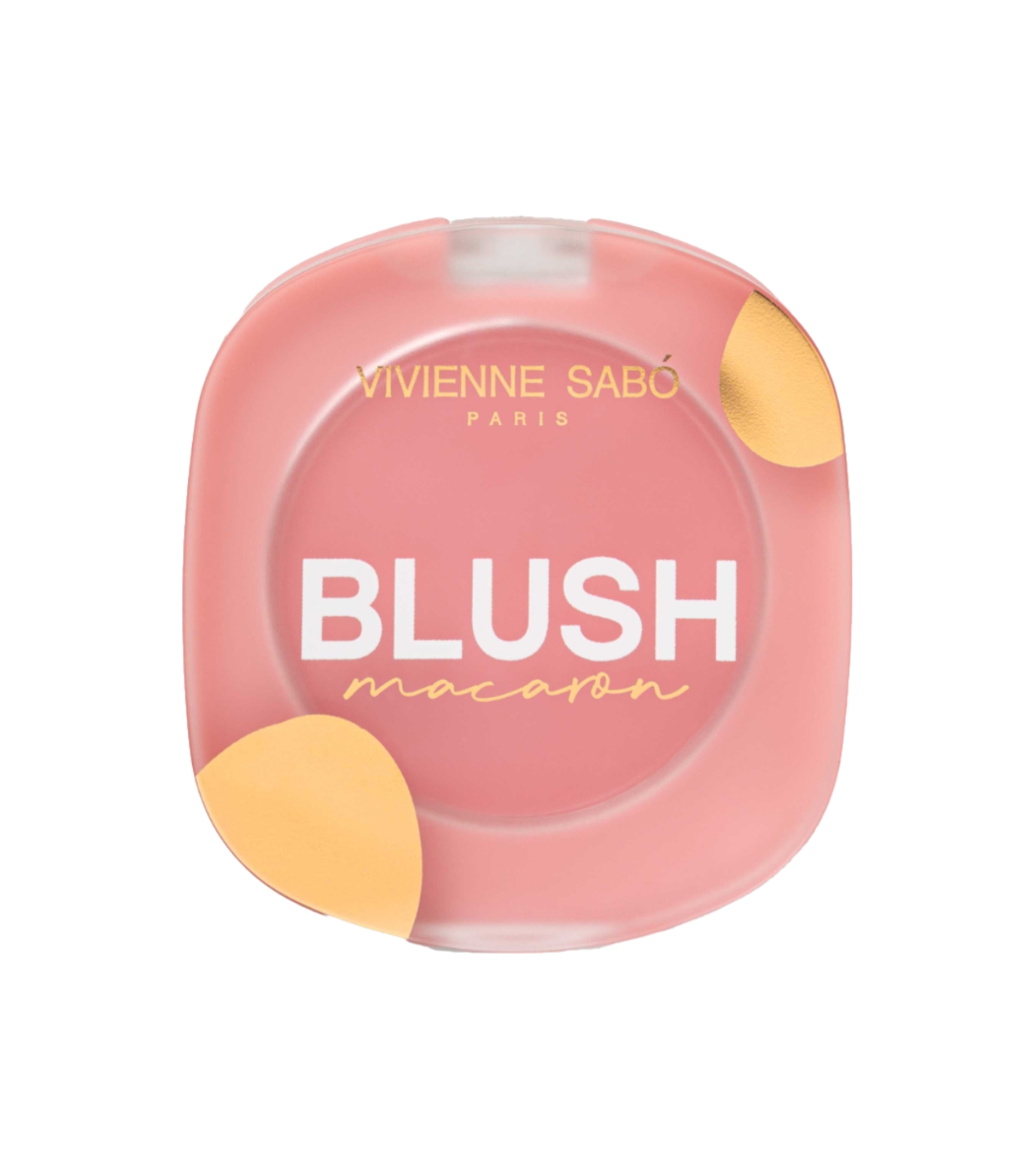 Vivienne Sabó - Blush em pó fosco Macaron - 02: Cool Pink