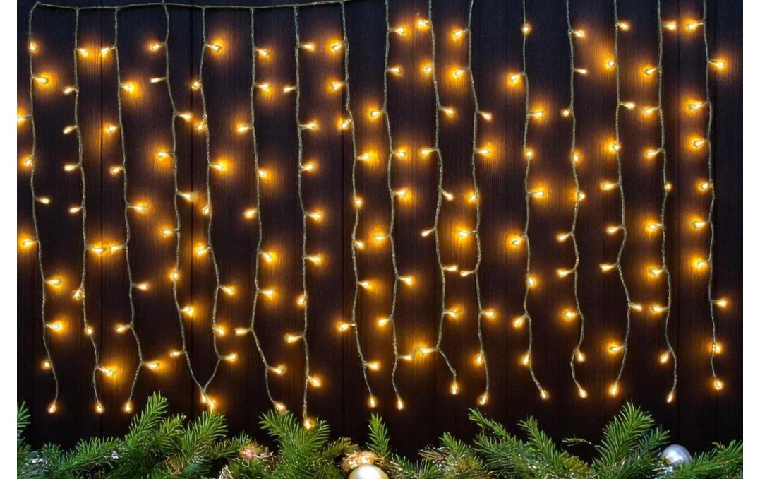LED Vorhang Outdoor, 160 cm x 100 cmLED-Lichtervorhang