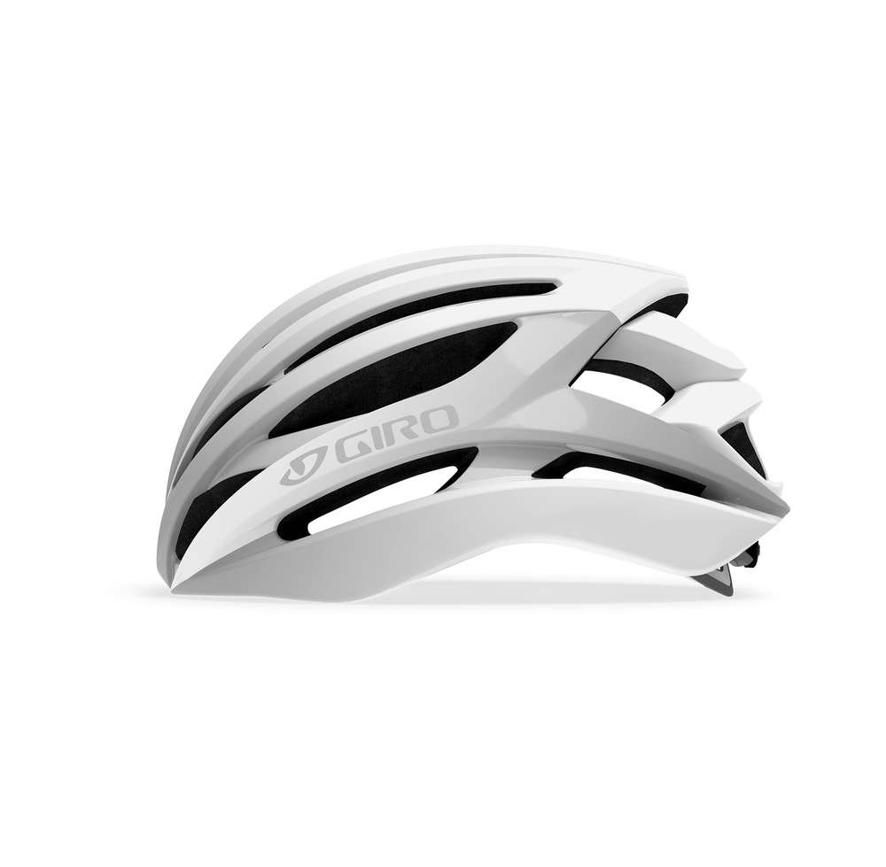 Giro Syntax Race Fietshelm Mat Wit/Zilver